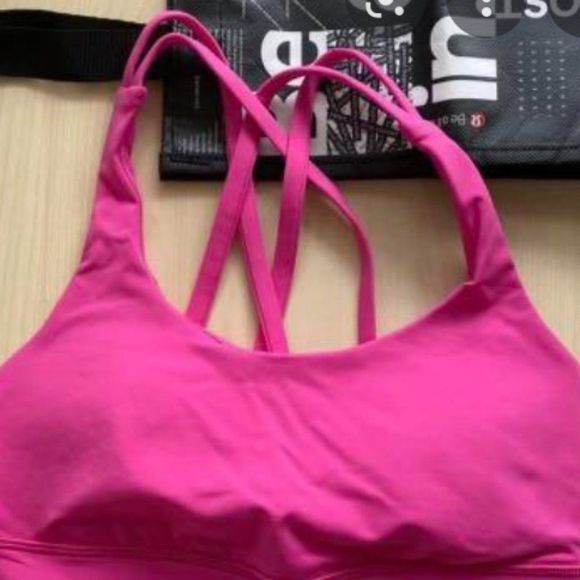 lululemon athletica Other - LULULEMON Energy Bra Longline Sports Bra Tank SONIC PINK 8  NWT GOrgeous